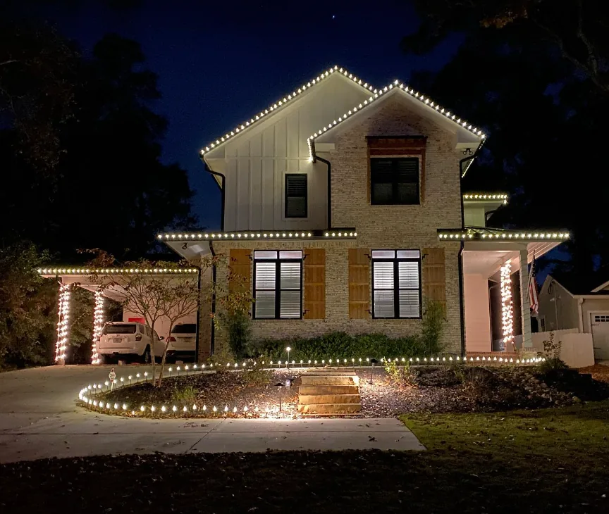 Custom Holiday Lighting Designed for Your Property